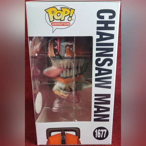 Chainsaw Man chase exclusive funko # 1677 (nib) With pop protector - Picture 4 of 6